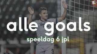 Bekijk alle goals van speeldag 6 in de Jupiler Pro League [upl. by Kerrison734]