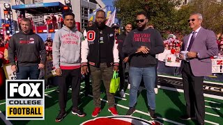 Ohio State 2014 National Championship reunion Urban Meyer Devin Smith amp More  BIg Noon Kickoff [upl. by Havens]