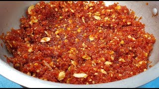 Gajar Ka Halwa Recipe  Simple and Delicious Gajar Halwa  Carrot Halwa  Village Food Secrets [upl. by Mccreary]