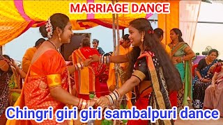 Chingri giri giri Sambalpuri Dance  marriage Sambalpuri dance video  Viral video [upl. by Eilis]