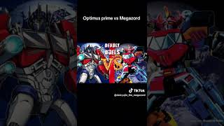 OPTIMUS PRIME VS MEGAZORD [upl. by Goodson481]