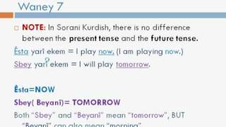 Learn Kurdish Sorani with Sarmad Kinany 07 [upl. by Jack]