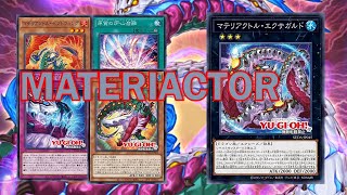 NEW MATERIACTOR deck Oct2024  Testing new support [upl. by Altaf25]