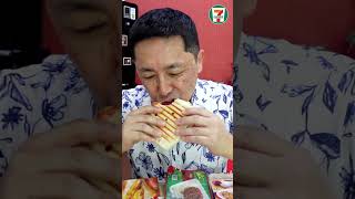 Pizza Sandwich Filipino 7 Eleven shorts [upl. by Olimpia]