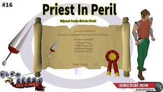 OSRS│How To Complete Priest in Peril 2019 │Quick Quest Guide │Urdu Hindi [upl. by Ramona]