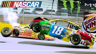 NASCAR Racing CrashesBeamNG  Series 26 [upl. by Attirehs]