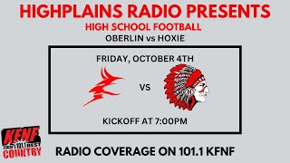 Oberlin Football vs Hoxie [upl. by Follmer549]