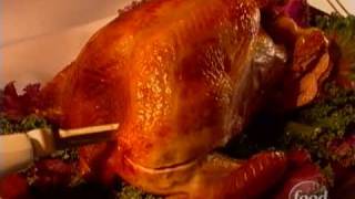 Carving the Perfect Turkey with Alton Brown  Food Network [upl. by Eadmund427]