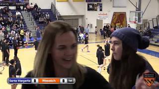 Boys Varsity Basketball Santa Margarita vs Wasatch Academy [upl. by Luhem]