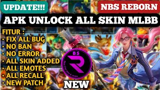 NBS REBORN 2024 LATEST VERSION  INJECTOR ML  APK UNLOCK ALL SKIN MOBILE LEGENDS [upl. by Newcomer886]