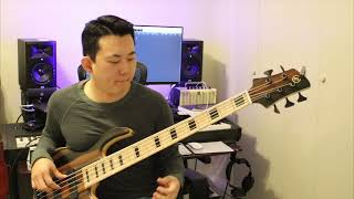 Jam In E  Jaco Pastorius I Peter Kwang il Lee I Bass Cover [upl. by Aerdnat]