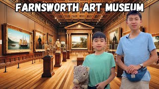 Farnsworth Art Museum Things to do in Maine [upl. by Nellaf]