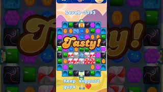 candy crush saga super hard level 7393🏆🍭 Clear a path for the rapids◀️🔫 subscribe guys 🙏🏻❤️candy [upl. by Castorina]