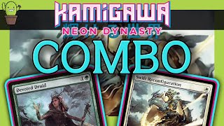 Kamigawas THREE MANA Infinite Combo  Better Know a Combo  Devoted Reconfiguration [upl. by Esirahs]