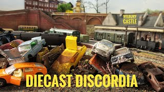 Diecast Discordia Model Railway Scrapyard V34 [upl. by Buchheim]