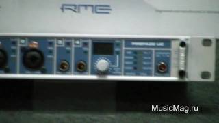 MusicMagru RME FireFace UC audio interface video review [upl. by Nortad560]