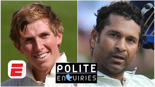 PoliteEnquiries Is Zak Crawley a mix of Sachin Tendulkar and Kevin Pietersen  ESPNcricinfo [upl. by Adabelle]