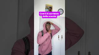 Il corridoio della scuola essere tipo 💀 youtubecreatorcommunity [upl. by Motch]