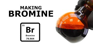 Making Bromine – A Deadly Red Liquid Element [upl. by Atekal903]