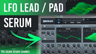 Serum Tutorial  LFO Lead Sound  Techno Melodic  Sound Design Tutorial Steyoyoke [upl. by Ball]