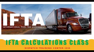 Join our online class to learn about IFTA calculations quarterly filings and permits [upl. by Berardo]