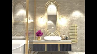 44 Bathroom Wallpaper Ideas [upl. by Lrae223]