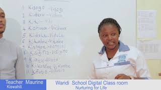 GRADE ONE  KISWAHILI ONLINE LESSON 1 [upl. by Hatcher]