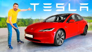 Je teste la nouvelle Tesla Model 3 fin 20232024 la moins chère en avantpremière [upl. by Imray734]