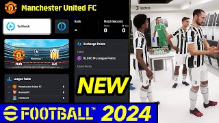 eFootball 2024 JUST GOT A NEW MANAGER MODE  Is It Good [upl. by Aiyt766]