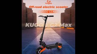 KUGOO G2 MAX Electric Scooter 10 Pneumatic Tires 1500W Motor 48V 21Ah Battery 55kmh Max Speed 80km [upl. by Areem]