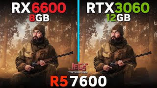 RX 6600 vs RTX 3060 12gb  Ryzen 5 7600  Tested in 15 games [upl. by Siuqcram897]