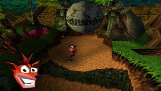 Lets Play Crash Bandicoot 1 Prototype Part 8  Boulders [upl. by Hsemar200]