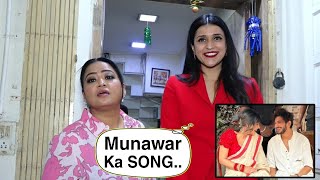 Mannara Chopra Reaction On Munawar Faruqui And Hina Khan Song  Mannara Podcast With Bharti Singh [upl. by Rehptsirhc244]