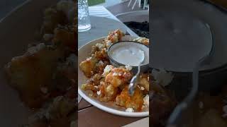 Buffalo Cauliflower Recipe veganmeals cookingchannel cookingvideo foodlover foodblogger foodie [upl. by Neicul]