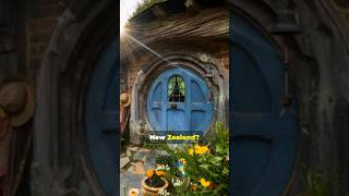 Visit HobbitonRealLife Hobbit Homes in New Zealand😍🥺fact shortvideo newzealand lordoftherings [upl. by Yajnas]