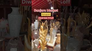 Banjara Marketbanjara market GurugramBanjara market diwali shoppingDiwali Shopping Market 2024 [upl. by Doownel]