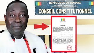 📛 DERNIÈRE MINUTE CONSEIL CONSTITUTIONNEL DATE DISSOUDRE ASSEMBLÉE NATIONALE😯😯😯 [upl. by Enirehtac]