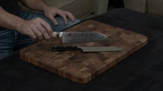 Miyabi Birchwood vs Zwilling Professional S — Santoku Knife [upl. by Atsylak]