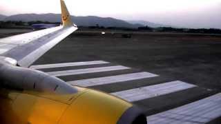 Tuifly 737800 Takeoff from Dalaman to Düsseldorf [upl. by Yerhcaz]