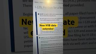 New H1B petition date extended I129 form mlc mylifecaptured [upl. by Leahplar]