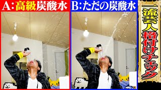 一流の体張り芸人なら、どっちが高級な水か、”目”で当てられるぜ【格付けチェック2024】 [upl. by Aramenta44]