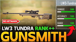 LW 3 TUNDRA IS ALWAYS ON TOP NO HIT MARK GUNSMITH CALL OF DUTY MOBILE [upl. by Orit]