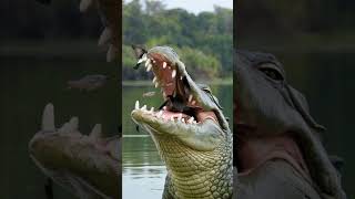 Crocodile hunting birds and fishes fypシ゚ ytshorts newsfeed viralshorts crocodile hunting [upl. by Prospero]