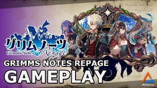 Grimms Notes Repage 『グリムノーツ Repage』 BETA  RPG  Android  iOS [upl. by Anahpets]