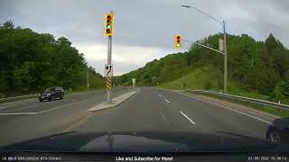 Part 2 Penetanguishene to Toronto via Hwy 93 400 404 401 [upl. by Cobb]