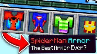 Minecraft But Theres Superhero Items [upl. by Arocet]