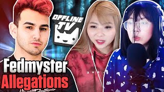 Lilypichu and Yvonne Speak Out About Fedmyster  Destiny Reacts [upl. by Relyhs844]