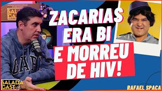 OS ULTIMOS DIAS DO ZACARIAS  RAFAEL SPACA ✂️ podcast cortespodcast ostrapalhões [upl. by Nelleus]