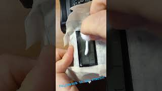 Removing scratches from plastic using Polywatch [upl. by Pietra]