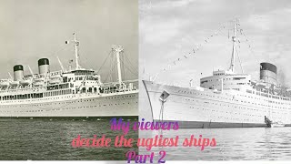 My viewers decide the ugliest ships part 2 WHO PUT THE CARONIA ON THE LIST [upl. by Frasco]